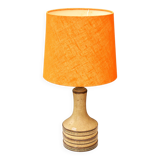 Vintage Danish Stoneware Pottery Table Lamp from Axella, 1970s
