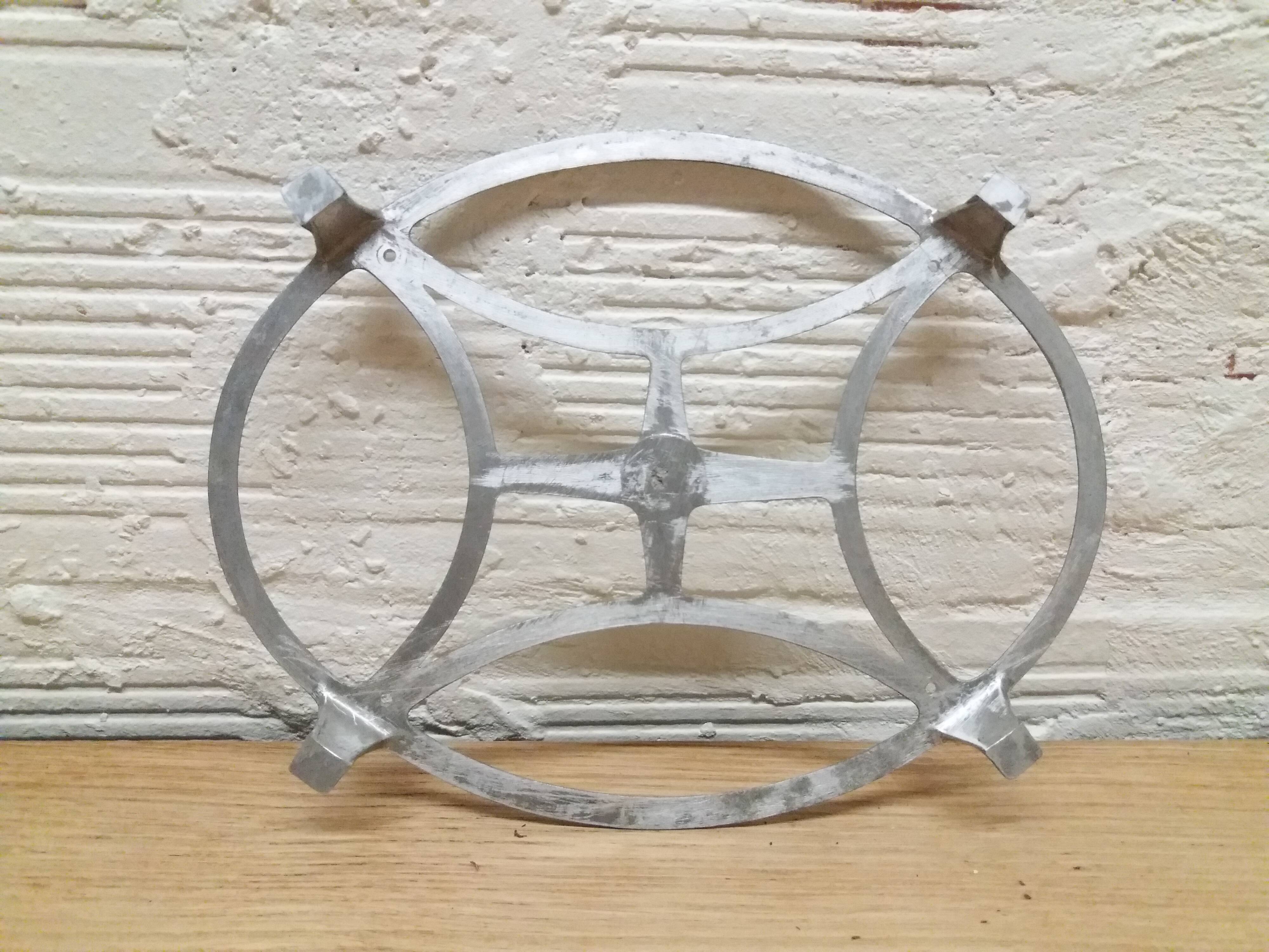 Dessous de plat alu années 50