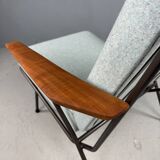 Fauteuil Koene Oberman avec accoudoirs en teck pour Gelderland, 1954