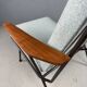 Koene Oberman easy chair with teak armrests for Gelderland, 1954