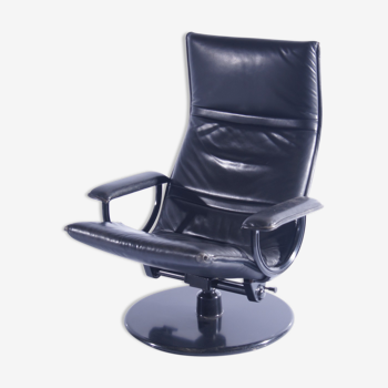 Ring Mekanikk - leather swivelchair- and recliner