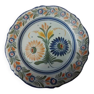Assiette décorative Henriot Quimper