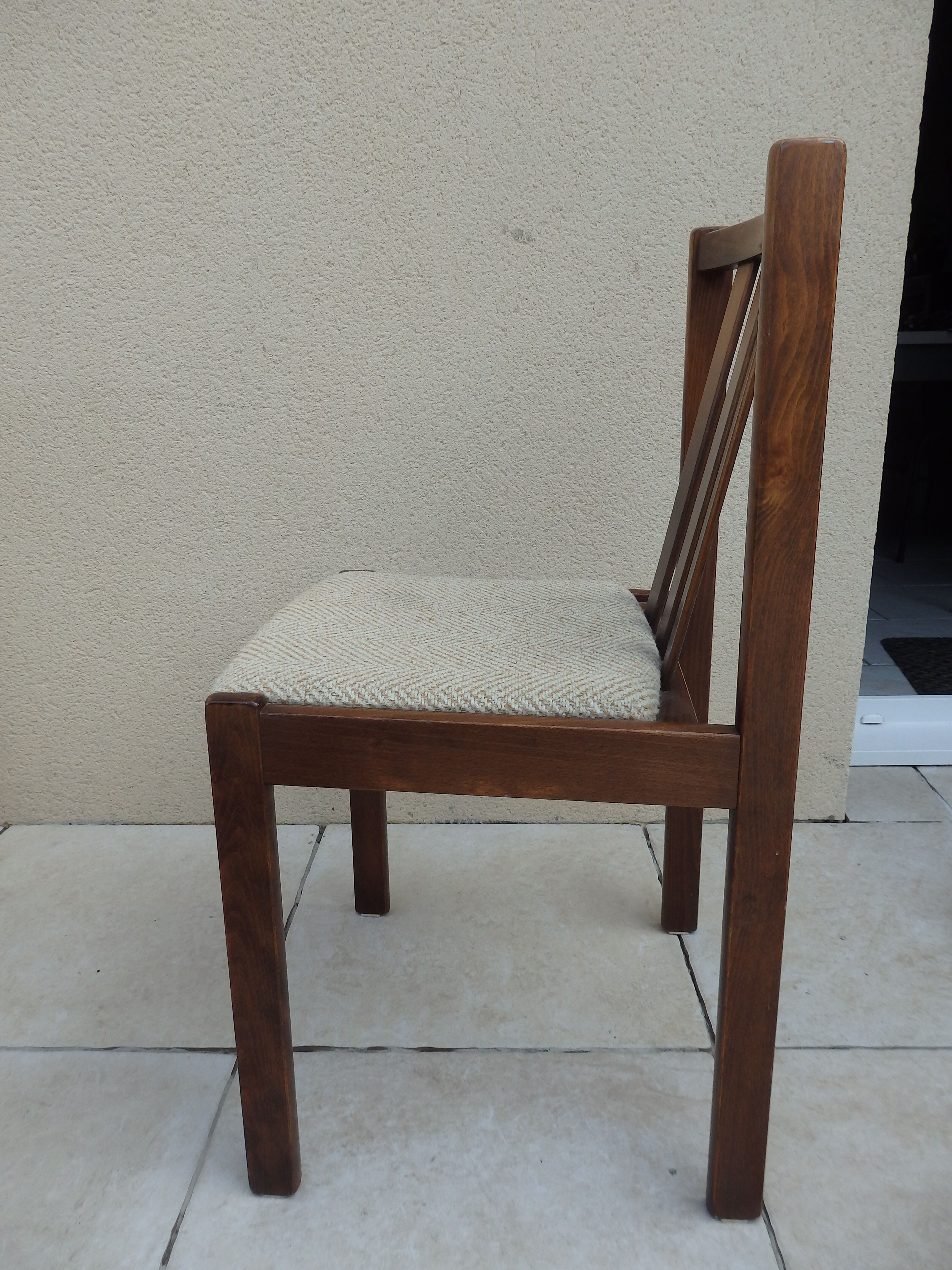 4 vintage Scandinavian chairs