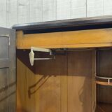 1930s English oak student wardrobe