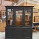 80s patinated bookcase