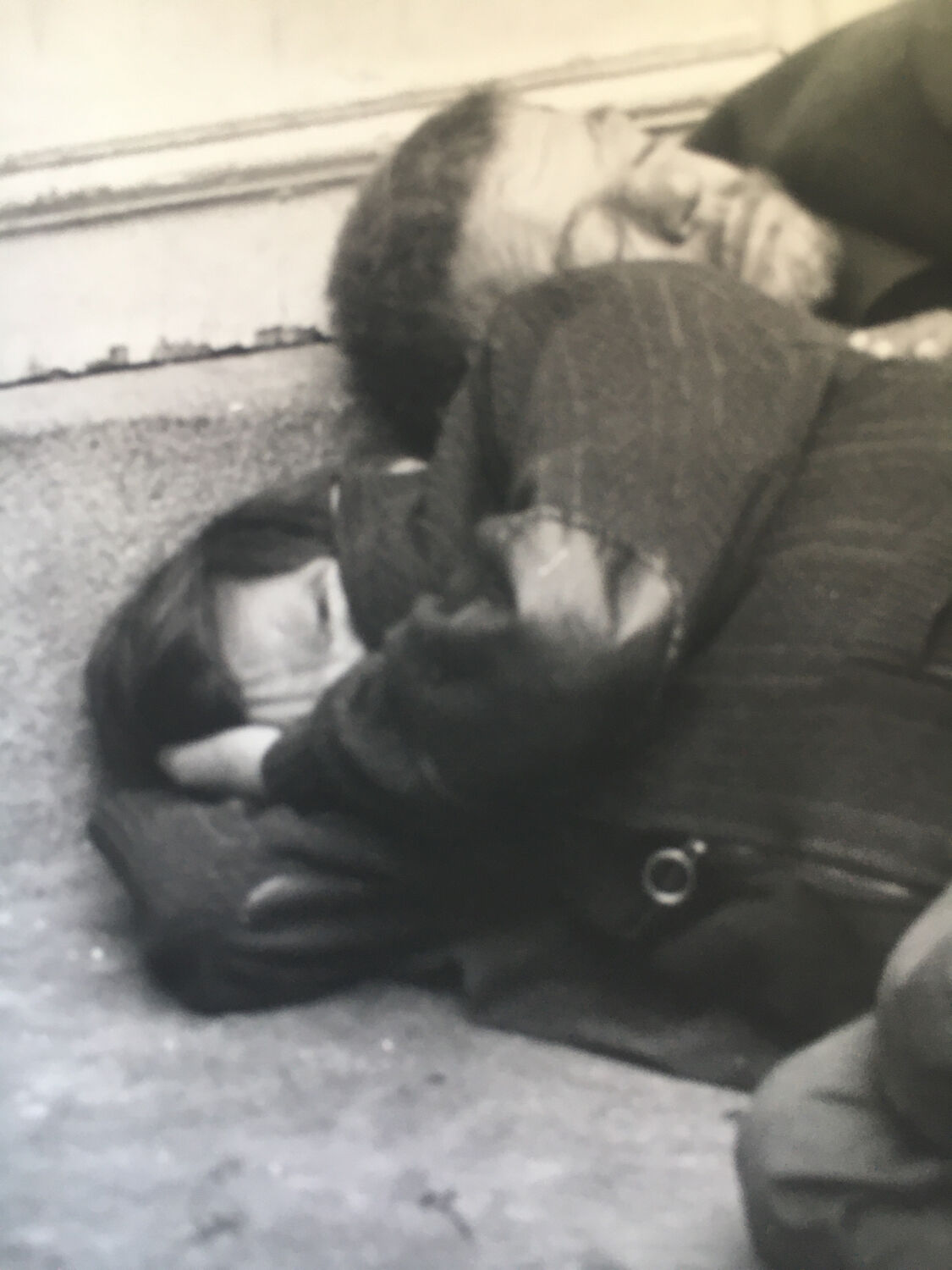 Photography 90s, men in the street