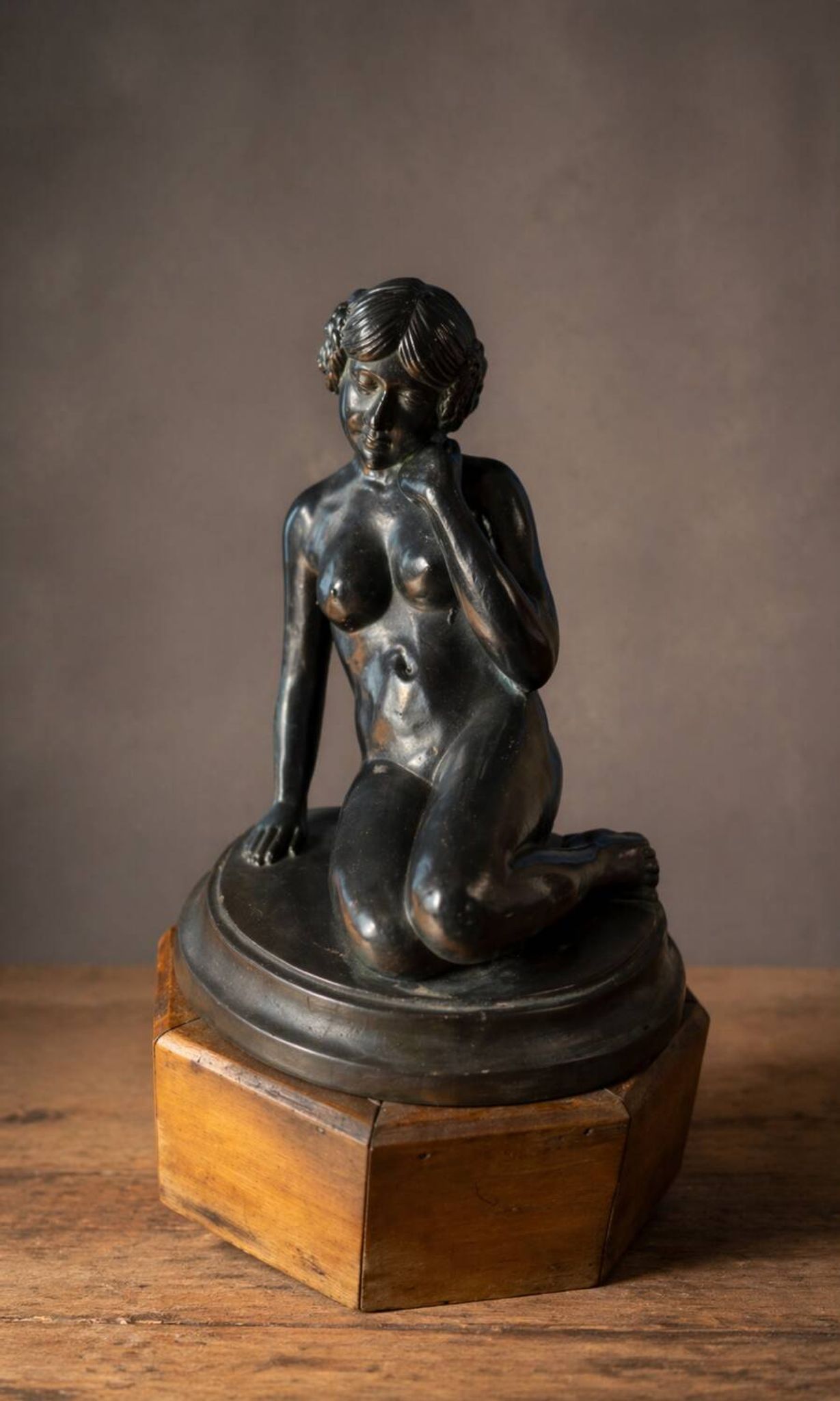 Terracotta sculpture, Art Deco, Venus 1930