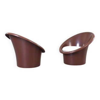 Skopa Lounge ChairS by Ole Gjerløv-Knudsen & Torben Lind for Ikea, 1970s