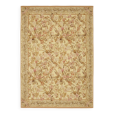 Tapis Aubusson vintage européen fait main 262 cm x 377 cm