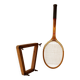 Vintage wooden tennis racket Dunlop Maxply Fort
