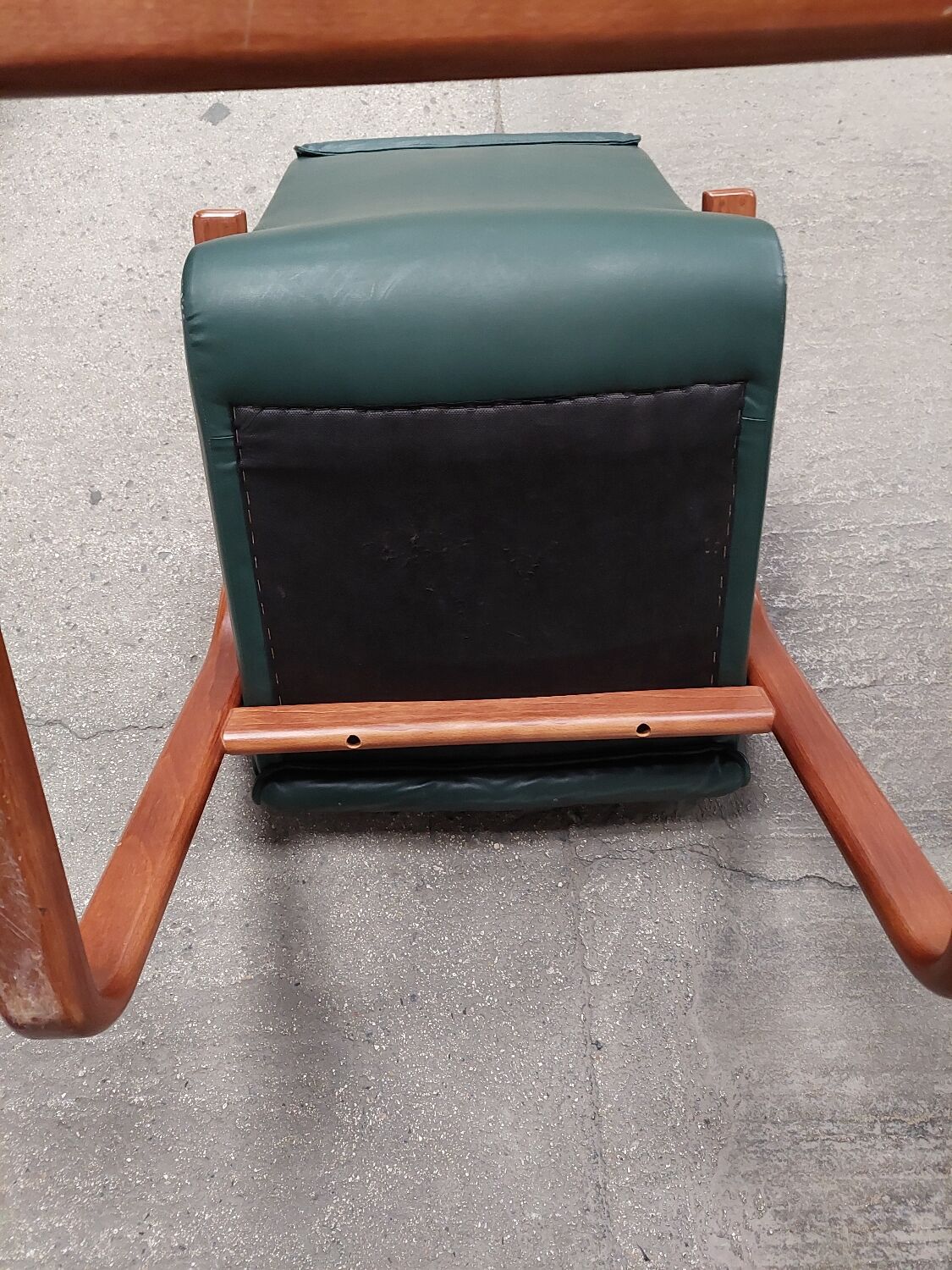 Leather armchair