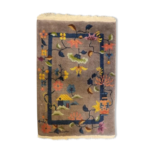 Tapis chinois ancien,