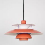 Danish vintage pendant lamp PH 5 by Poul Henningsen, Louis Poulsen, 1958