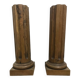 Solid wood columns from Yves Gastou