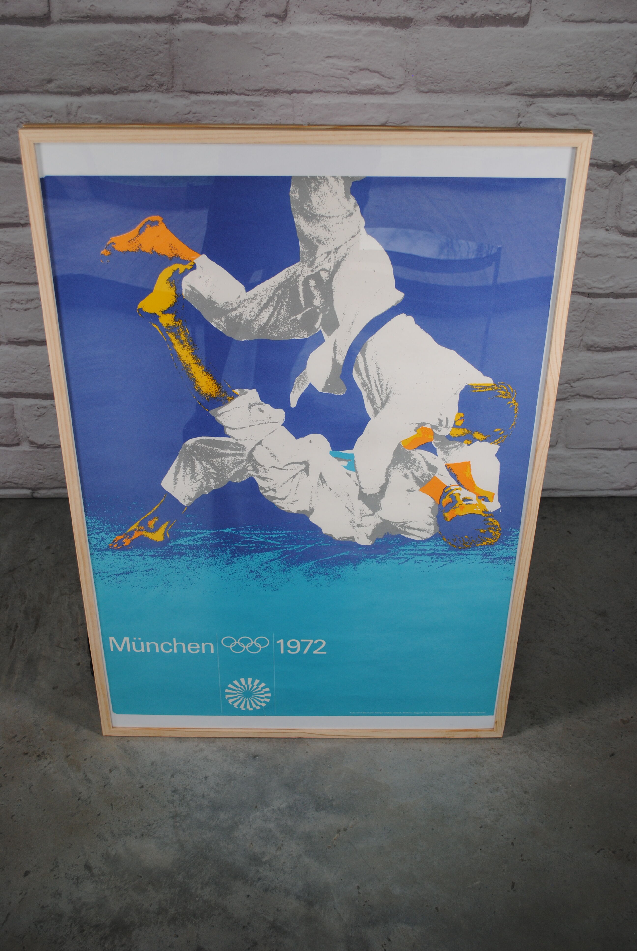 Munchen 1972 Olympic Games Poster