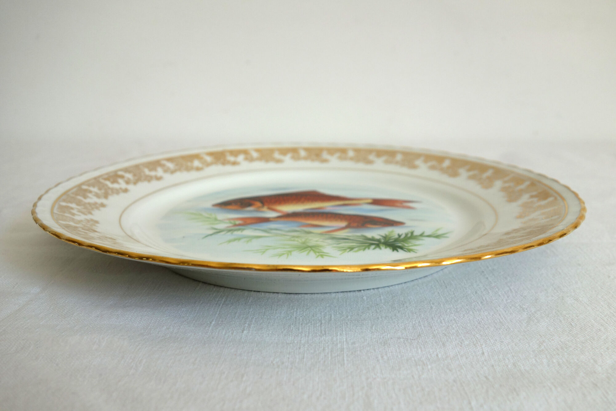 Service à poisson Limoges vintage