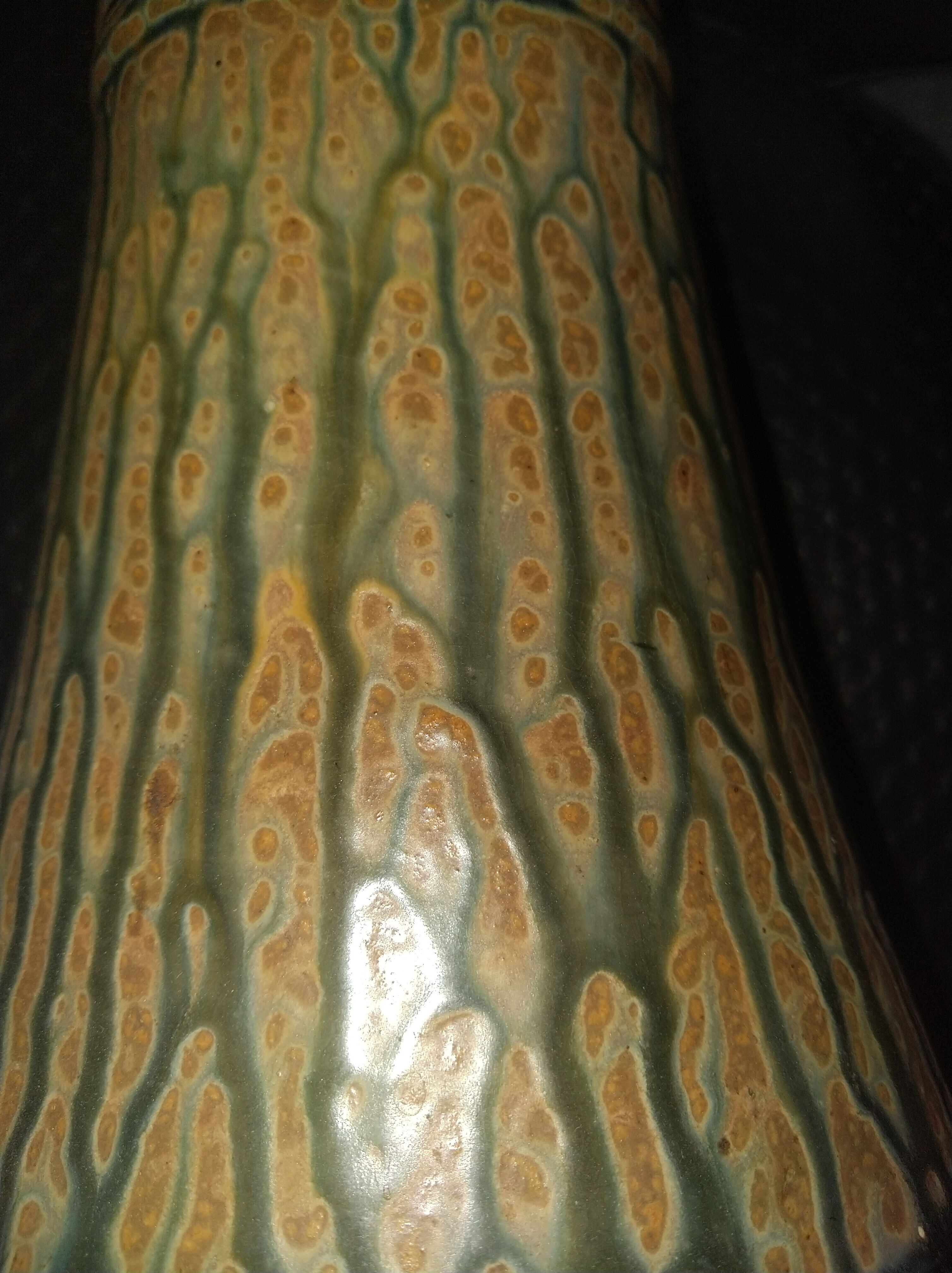 High-fire glazed stoneware vase, 1930/50