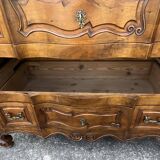 Commode à L’anguille En Noyer, Style Louis XV, Début XIXe