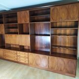 Vintage bookcase jacques hauville
