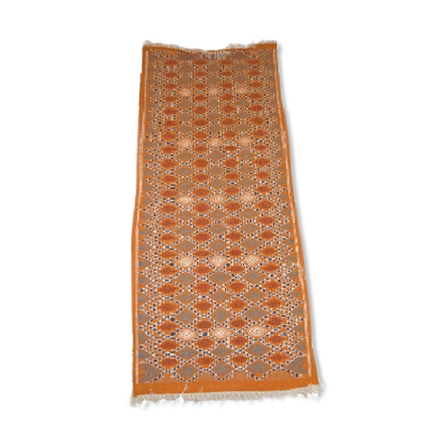 75x195cm yellow hallway kilim rug