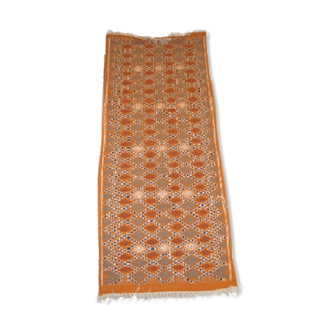 75x195cm yellow hallway kilim rug