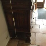 Vintage Henri II sideboard purchased in Drouot in 2000