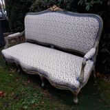 Louis XV bench restyled