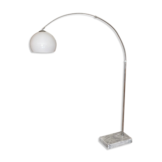 Arc floor lamp, 1970, marble foot