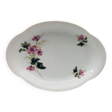 Plat de Service oval en porcelaine de Limoges, Chastagner