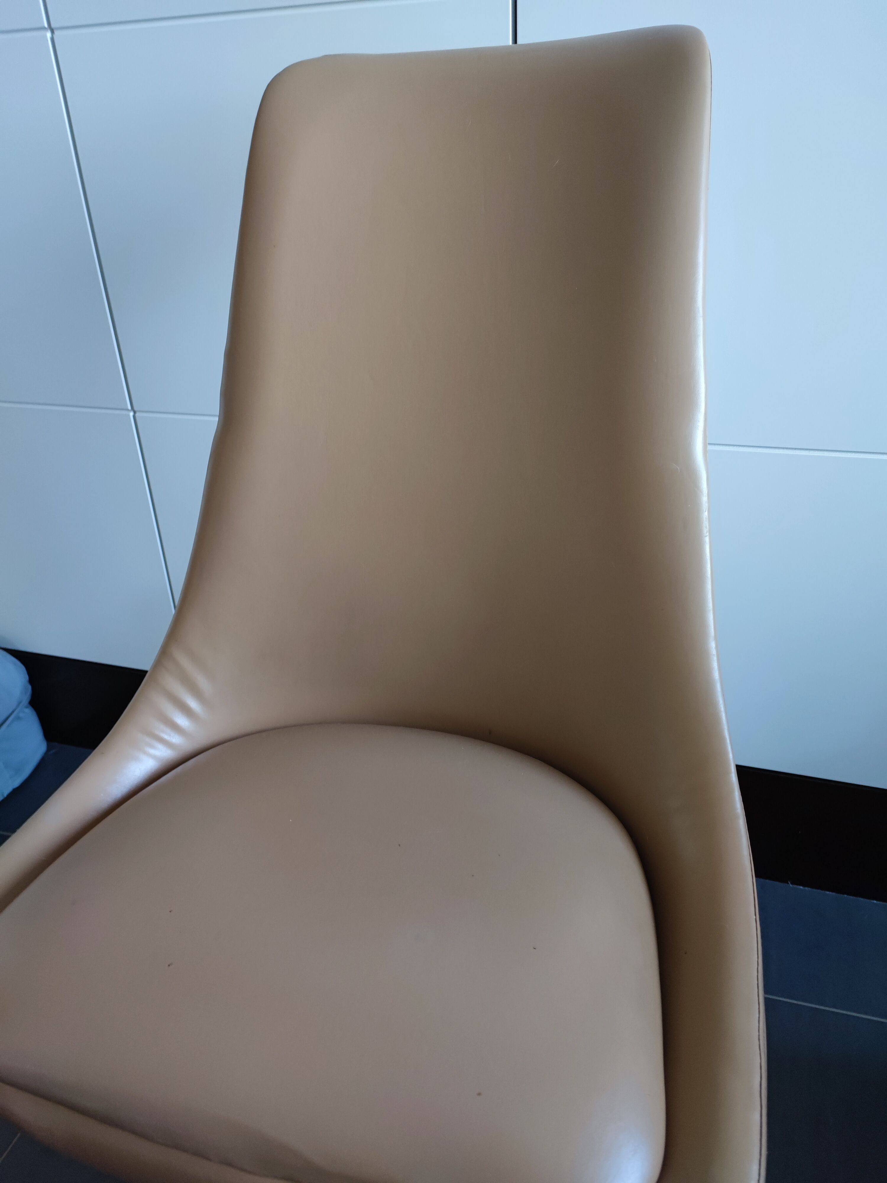 Light brown skai chair