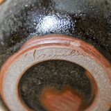 Bedside lamp foot in glazed stoneware François Baumlin