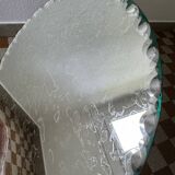 Old beveled mirror trays (X2)
