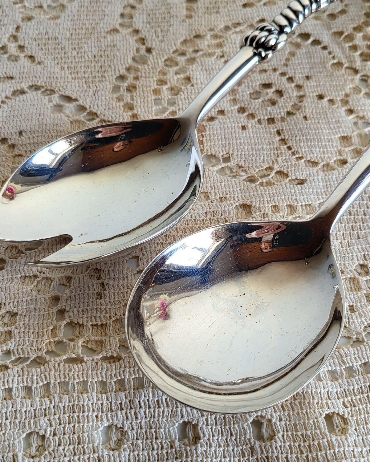 Silver-plated Salad Cutlery SILEA