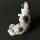 Figurine chien en porcelaine Metzler&Ortloff