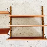 Modular Library Shelf by Poul Cadovius for Royal System Denmark 1960