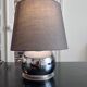 Pair of chrome lamps 1970