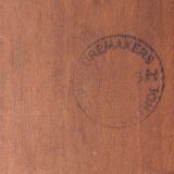 Danish teak coffee table by HE Mobler 1960