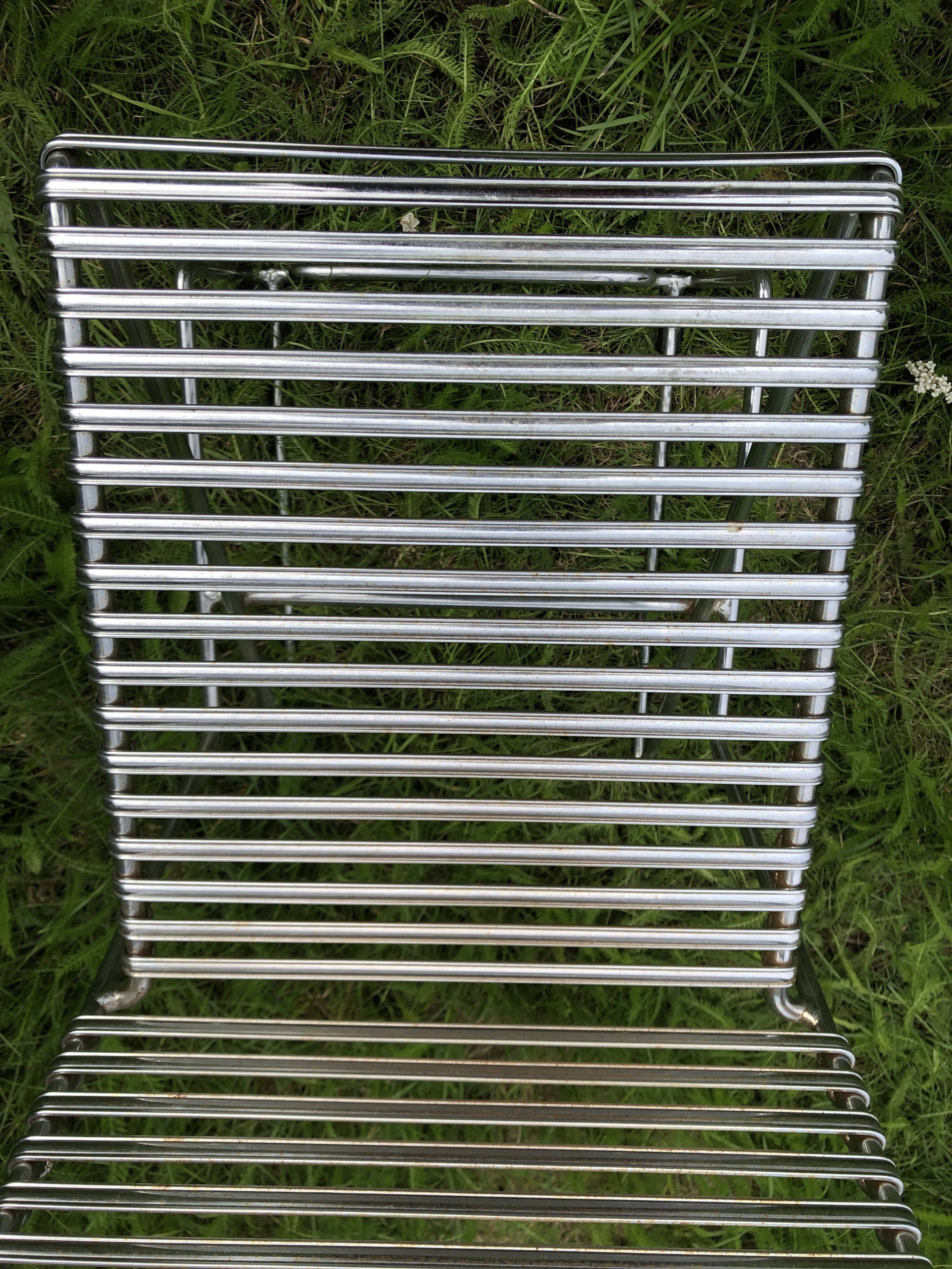 "Kreuzschwinger" chairs for Schlubach by Till Behrens