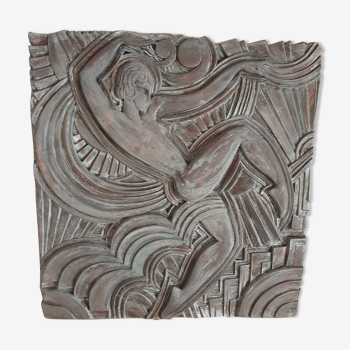 Bas relief art déco