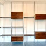Modular bookshelf George Nelson & Associates OMNI system