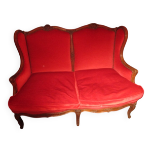 Canapé ancien style - velours