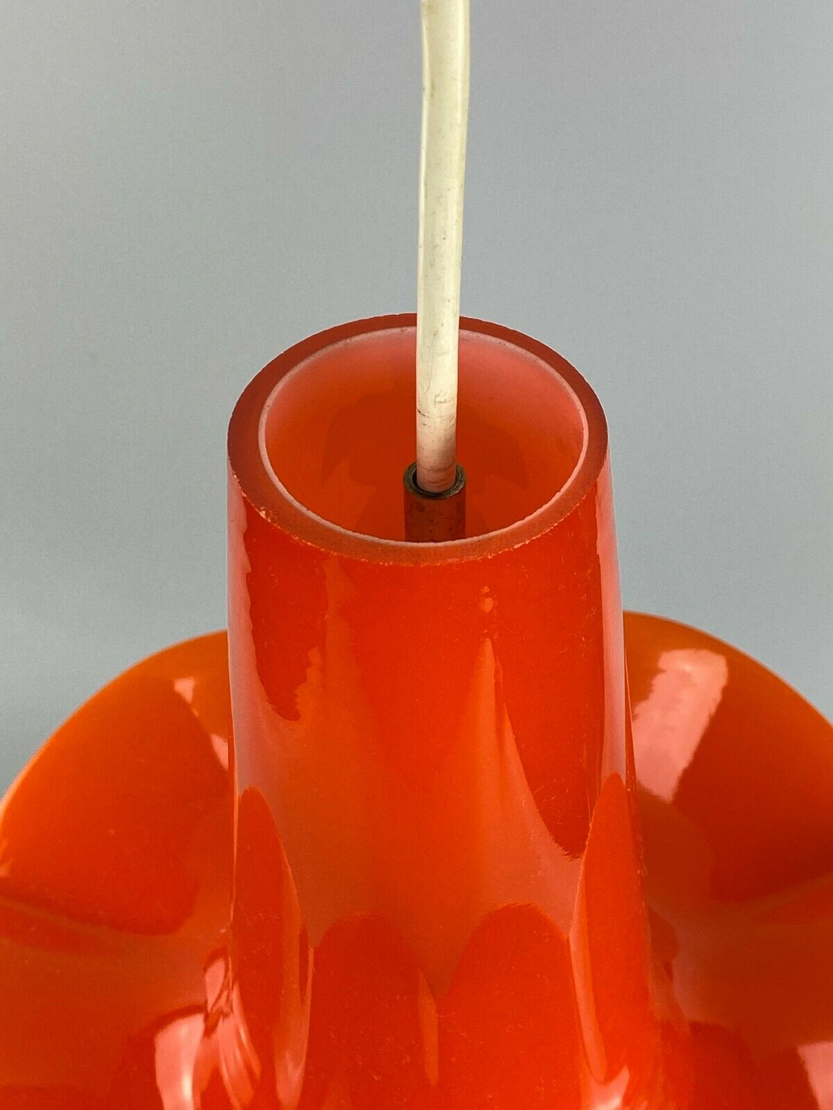 60s 70s Peill & Putzler hanging lamp ceiling lamp glass space design lamp