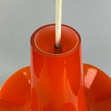 60s 70s Peill & Putzler hanging lamp ceiling lamp glass space design lamp