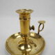 Old brass candle holder old french brass candle holder