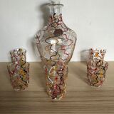 Carafe à liqueur et 5 verres