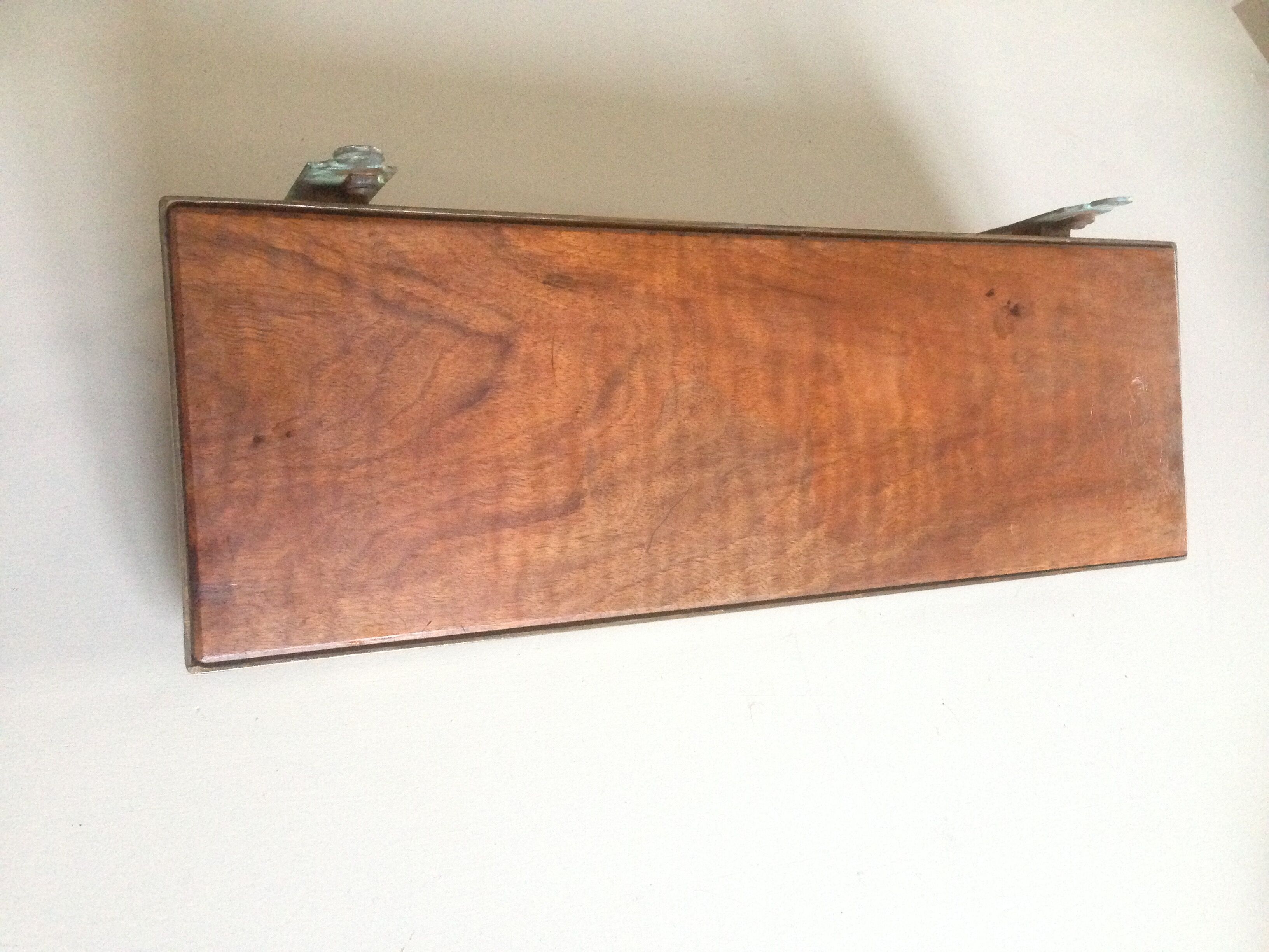 Shelf rimmed brass circa 1920