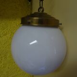 Lamp globe suspension of the 40s
