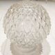 Lamp 70s vintage piquant globe chiseled