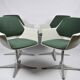 A set of chairs designed by G. Leowald for Wilkhahn, 1960s
