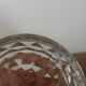 Vintage pretty candy box or cut glass sugar bowl